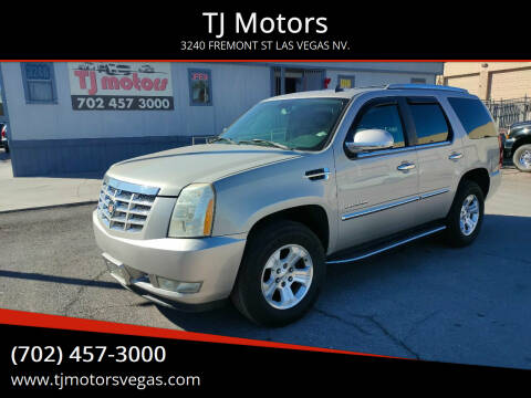 2007 Cadillac Escalade for sale at TJ Motors in Las Vegas NV