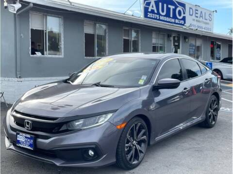 2019 Honda Civic for sale at AutoDeals in Hayward CA