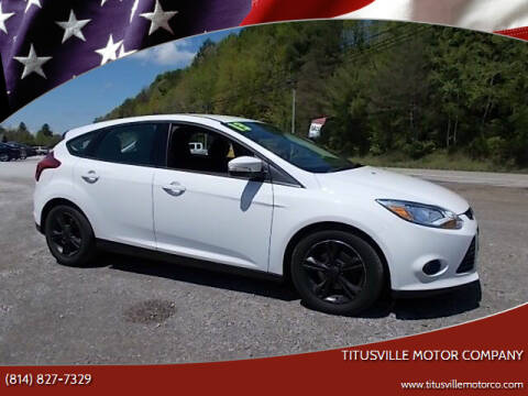 2013 Ford Focus for sale at Titusville Motor Company in Titusville PA