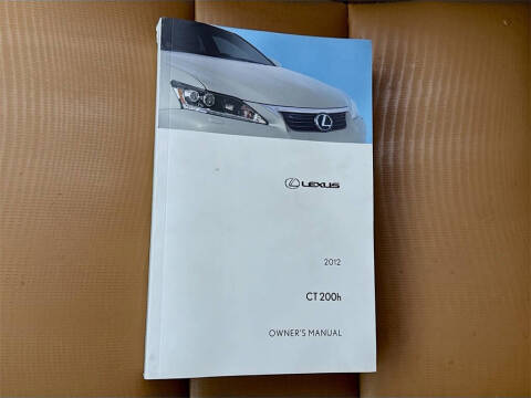 2012 Lexus CT 200h