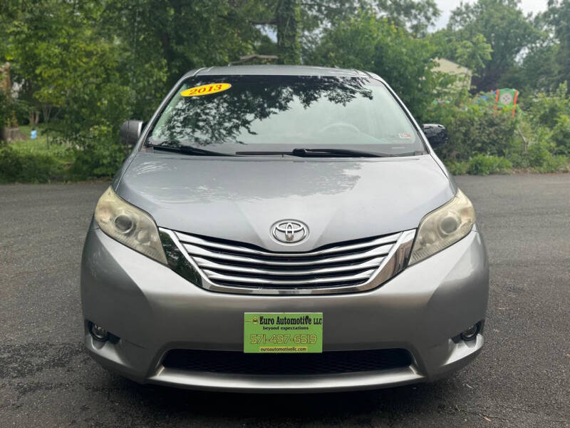 2013 Toyota Sienna for sale at Euro Automotive LLC in Falls Church VA