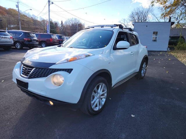 2014 Nissan JUKE for sale at B&J AUTO SALES in Rensselaer, NY