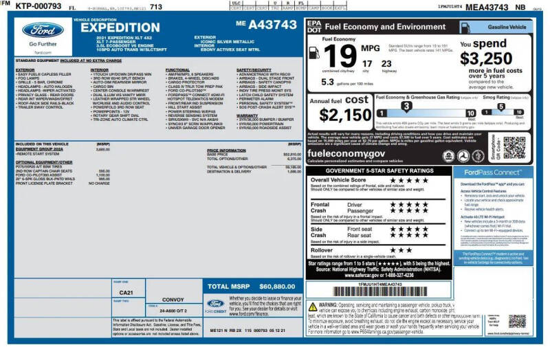 2021 Ford Expedition XLT