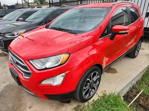 2020 Ford EcoSport for sale at Cowboy's Automotive in Houston TX