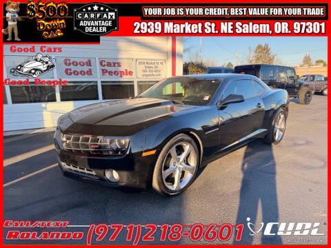 2013 Chevrolet Camaro for sale at Good Cars Good People in Salem OR