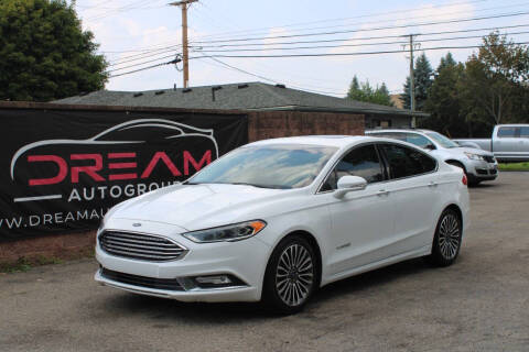 2017 Ford Fusion Hybrid for sale at Dream Auto Group in Shelby Township MI