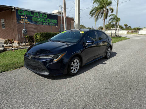 2022 Toyota Corolla for sale at Galaxy Motors Inc in Melbourne FL