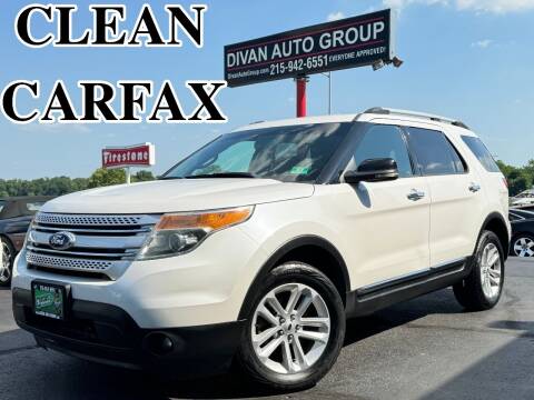 2012 Ford Explorer for sale at Divan Auto Group in Feasterville Trevose PA