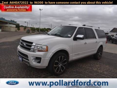 2017 Ford Expedition EL for sale at South Plains Autoplex by RANDY BUCHANAN in Lubbock TX