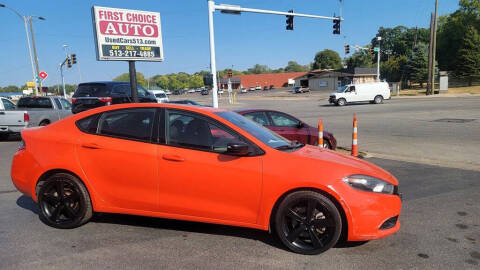 2015 Dodge Dart for sale at FIRST CHOICE AUTO in Middletown OH