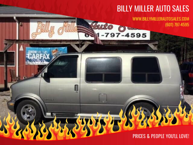 1999 GMC Safari for sale at Billy Miller Auto Sales in Mount Olive MS