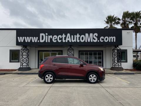 2016 Chevrolet Trax for sale at Direct Auto in D'Iberville MS