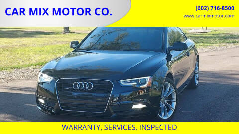 2013 Audi A5 for sale at CAR MIX MOTOR CO. in Phoenix AZ