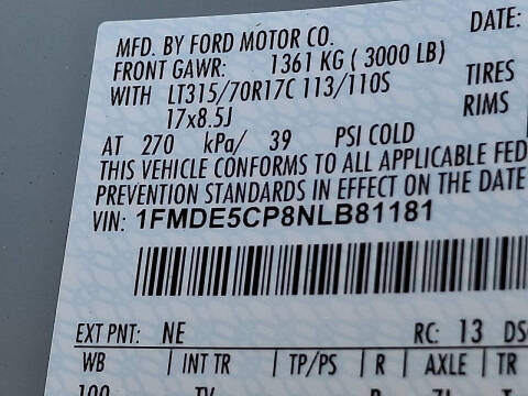 2022 Ford Bronco Wildtrak Advanced