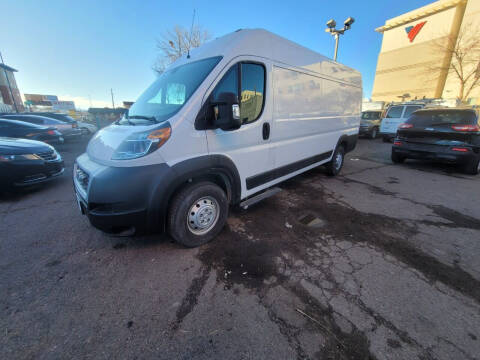 2019 RAM ProMaster for sale at JPL Auto Sales LLC in Denver CO
