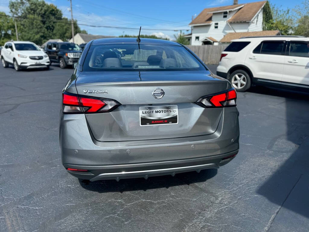 2020 Nissan Versa for sale at Legit Motors in Elkhart, IN