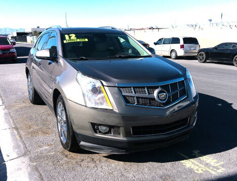 2012 Cadillac SRX for sale at DESERT AUTO TRADER in Las Vegas NV