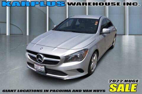 2017 Mercedes-Benz CLA for sale at Karplus Warehouse in Pacoima CA
