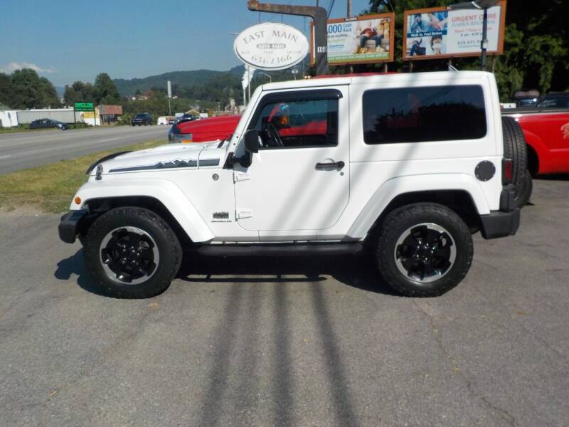 2014 Jeep Wrangler for sale at EAST MAIN AUTO SALES in Sylva NC