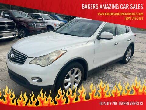 2010 Infiniti EX35 for sale at Bakers Amazing Car Sales in Jacksonville FL