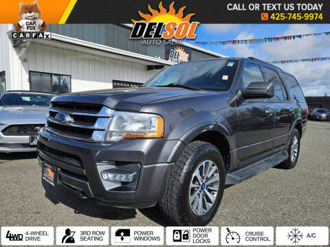 2017 Ford Expedition for sale at Del Sol Auto Sales in Everett WA