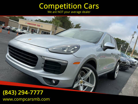 2016 Porsche Cayenne for sale at Competition Cars in Myrtle Beach SC
