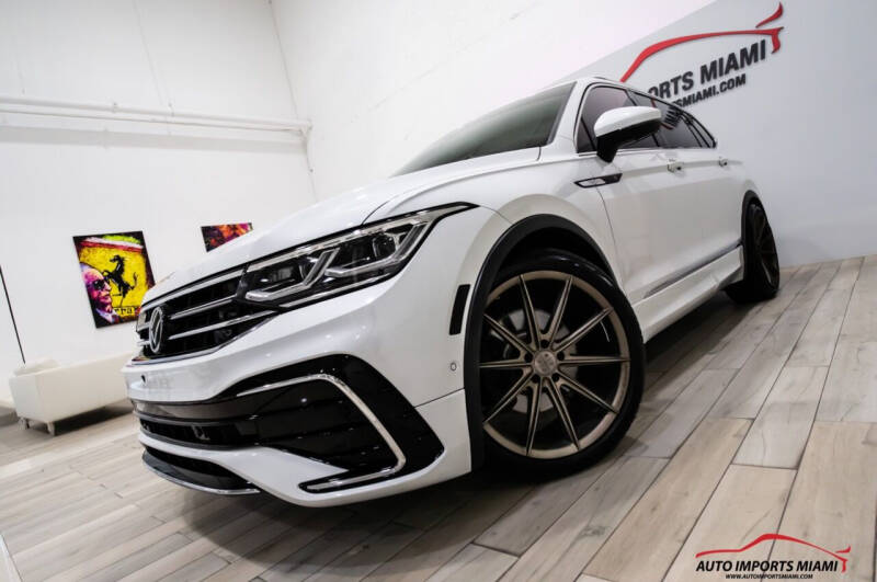 2022 Volkswagen Tiguan for sale at AUTO IMPORTS MIAMI in Fort Lauderdale FL