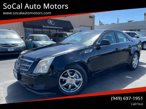 2008 Cadillac CTS for sale at SoCal Auto Motors in Costa Mesa CA