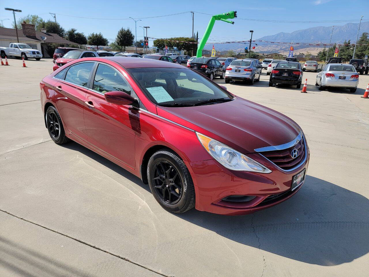 Dk. Red 2012 Hyundai SONATA GLS GLS 4dr Sedan 6A 2