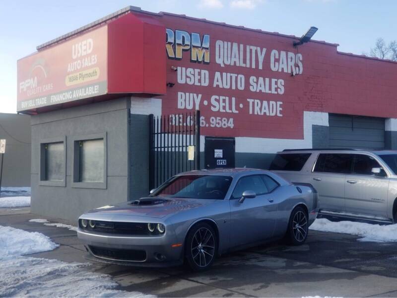 2015 Dodge Challenger for sale at RPM Quality Cars in Detroit MI