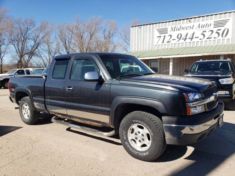 2003 Chevrolet Silverado 1500 for sale at Midwest Auto of Siouxland, INC in Lawton IA