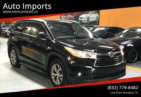 2014 Toyota Highlander for sale at Auto Imports in Houston TX
