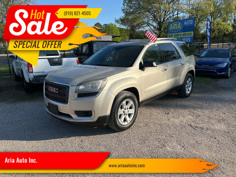 2015 GMC Acadia for sale at Aria Auto Inc. in Raleigh NC