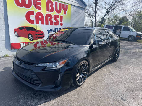 2015 Scion tC for sale at Right Price Auto Sales in Murfreesboro TN
