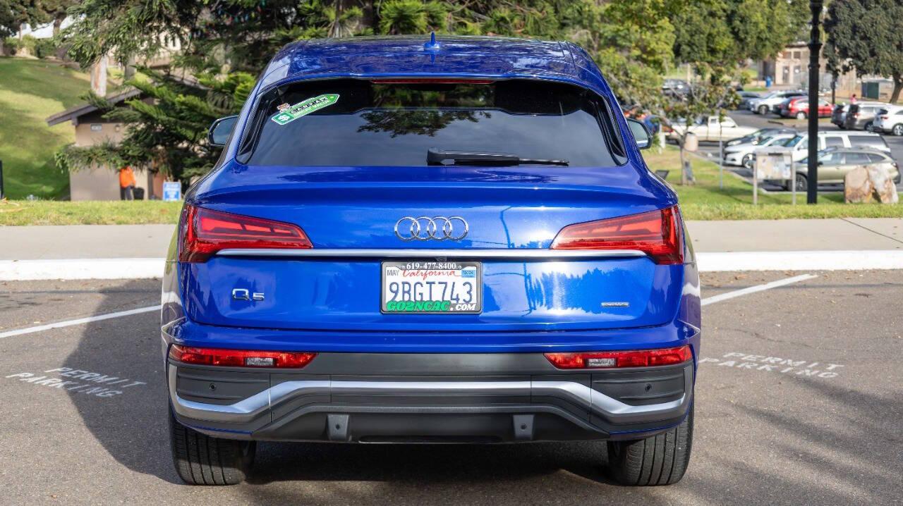 used 2022 Audi Q5 Sportback car, priced at $32,995