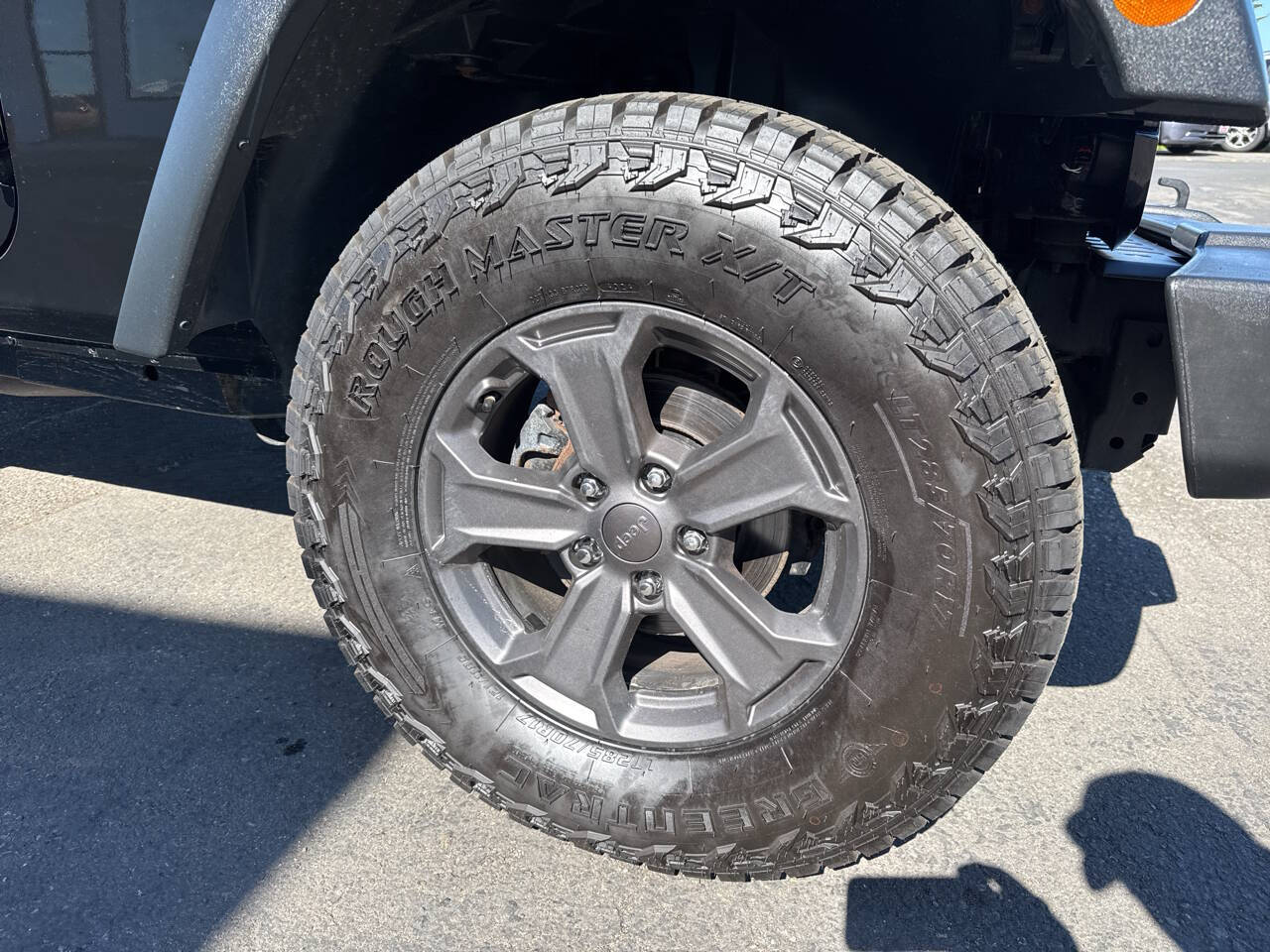 used 2018 Jeep Wrangler JK car, priced at $17,999