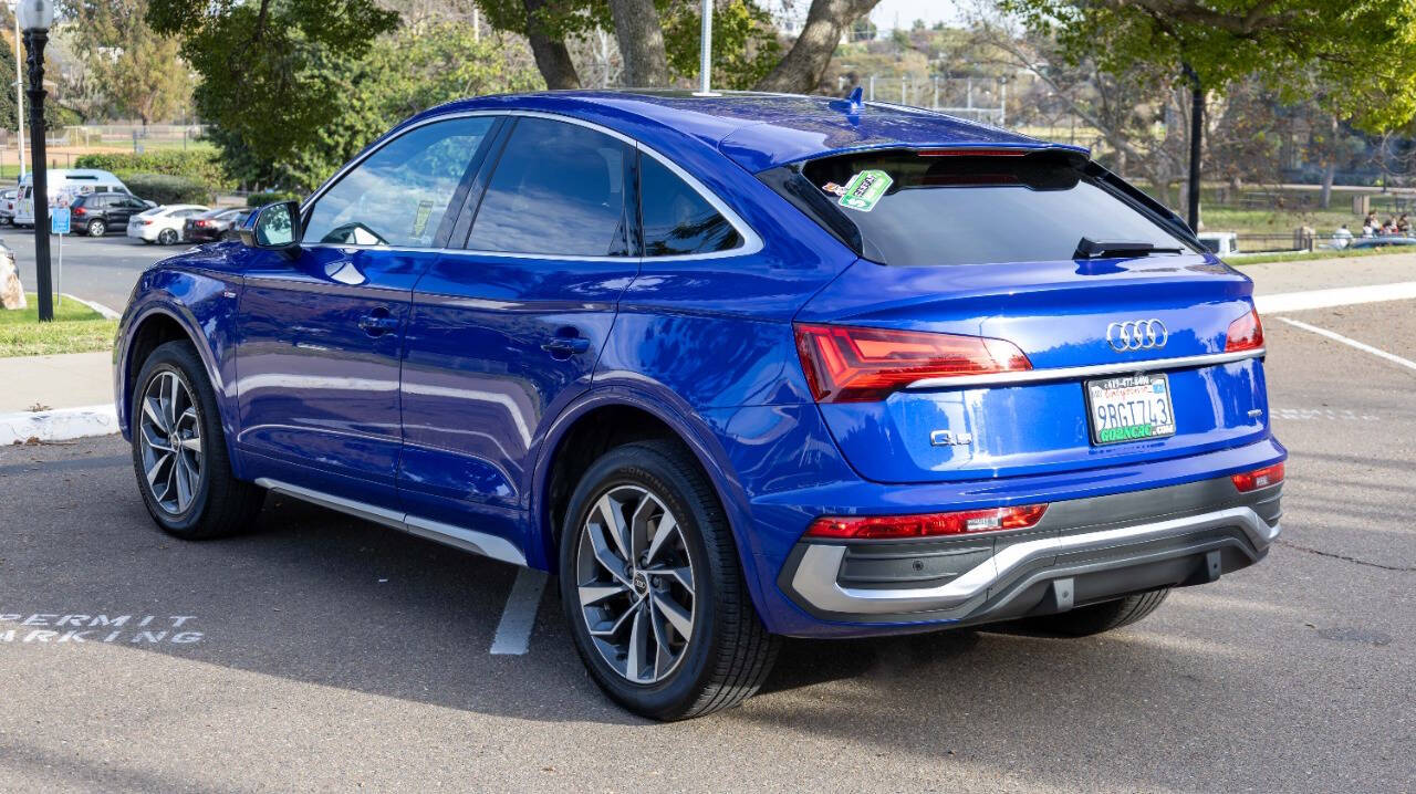 used 2022 Audi Q5 Sportback car, priced at $32,995