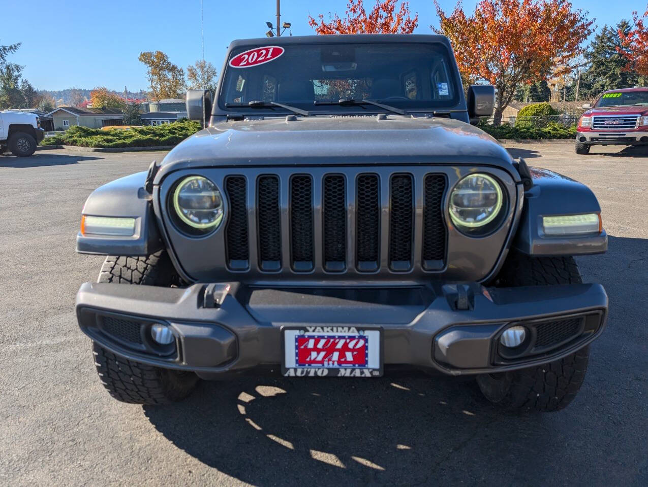 used 2021 Jeep Wrangler Unlimited car, priced at $32,999