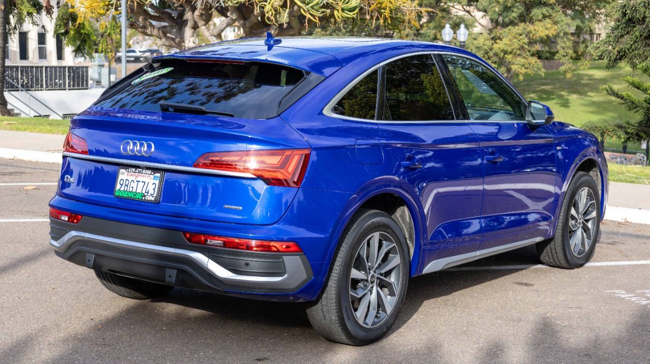 used 2022 Audi Q5 Sportback car, priced at $32,995