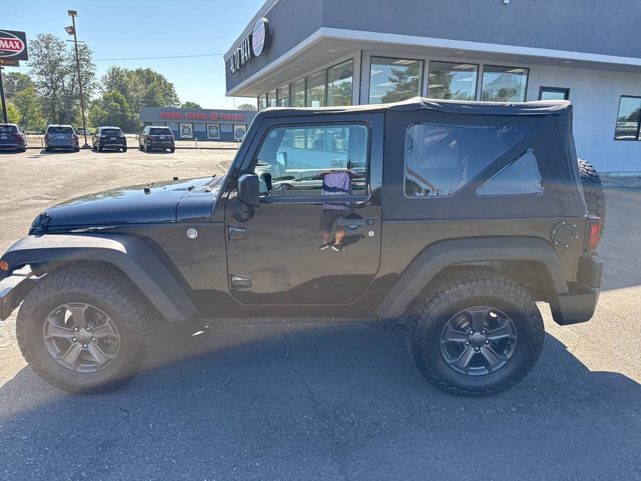 used 2018 Jeep Wrangler JK car, priced at $17,999