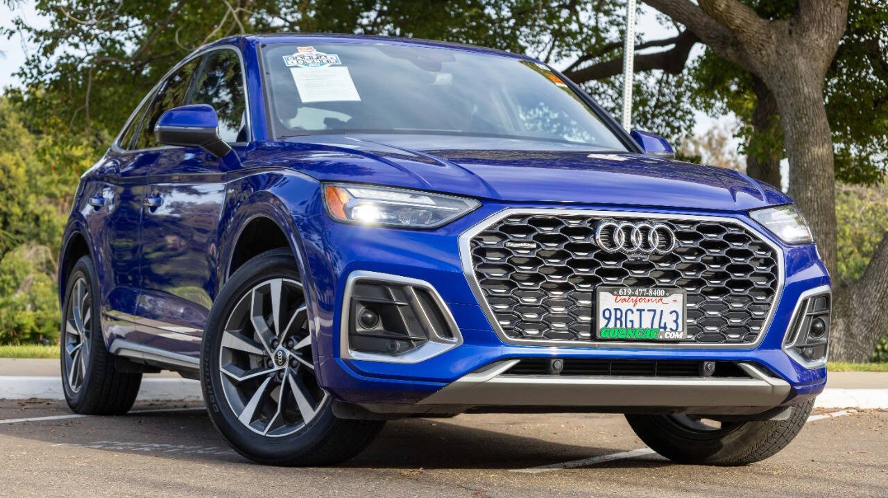 used 2022 Audi Q5 Sportback car, priced at $32,995