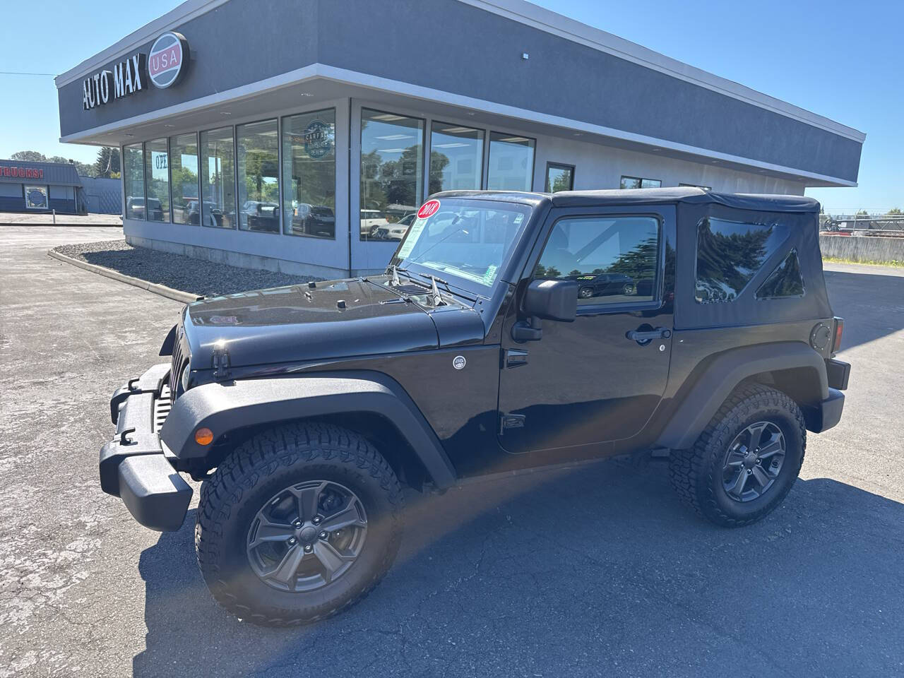 used 2018 Jeep Wrangler JK car, priced at $17,999