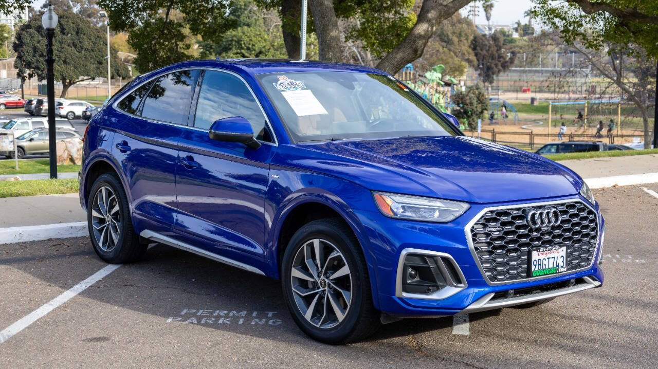 used 2022 Audi Q5 Sportback car, priced at $32,995
