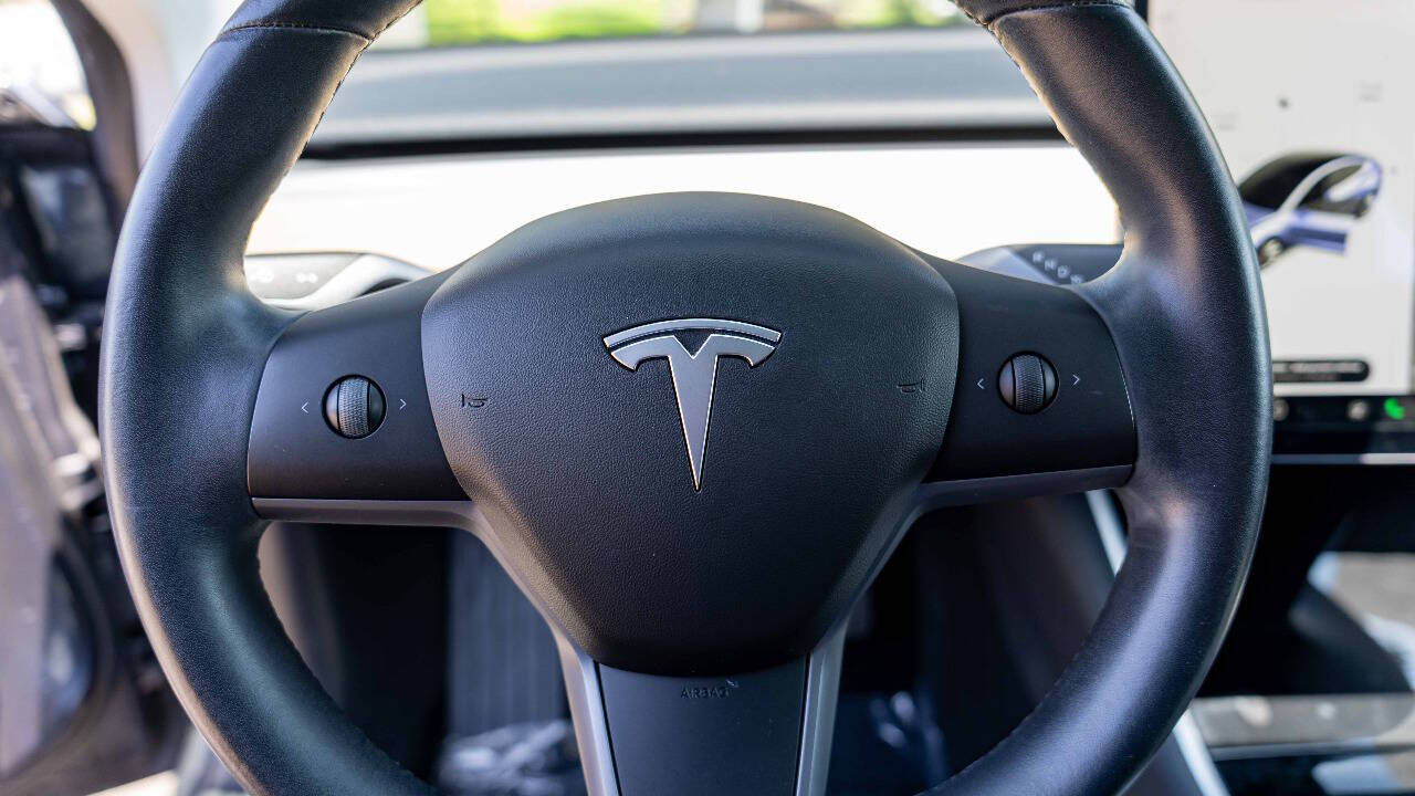 used 2019 Tesla Model 3 car, priced at $23,995