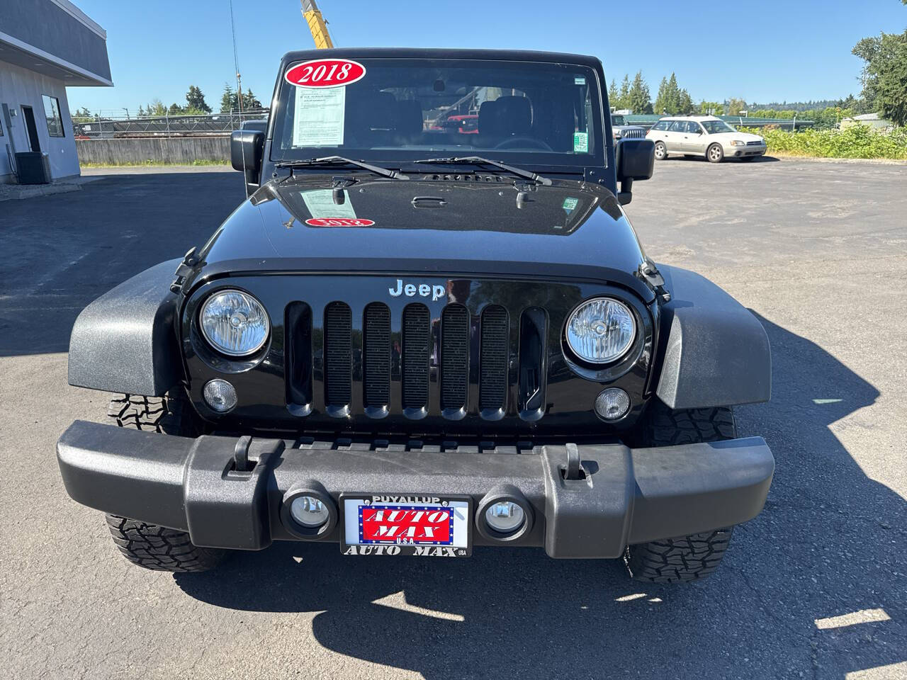 used 2018 Jeep Wrangler JK car, priced at $17,999