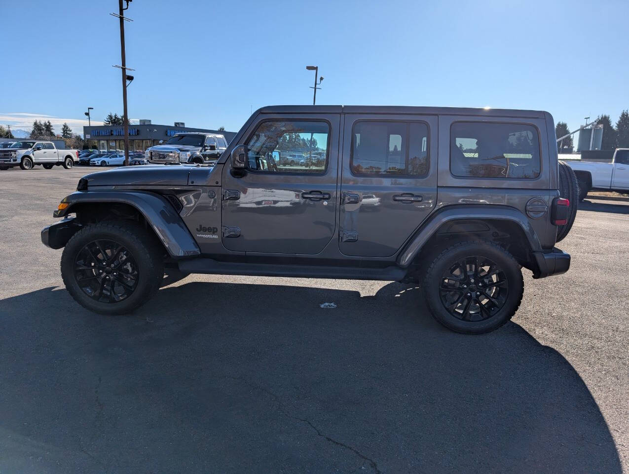 used 2021 Jeep Wrangler Unlimited car, priced at $32,999