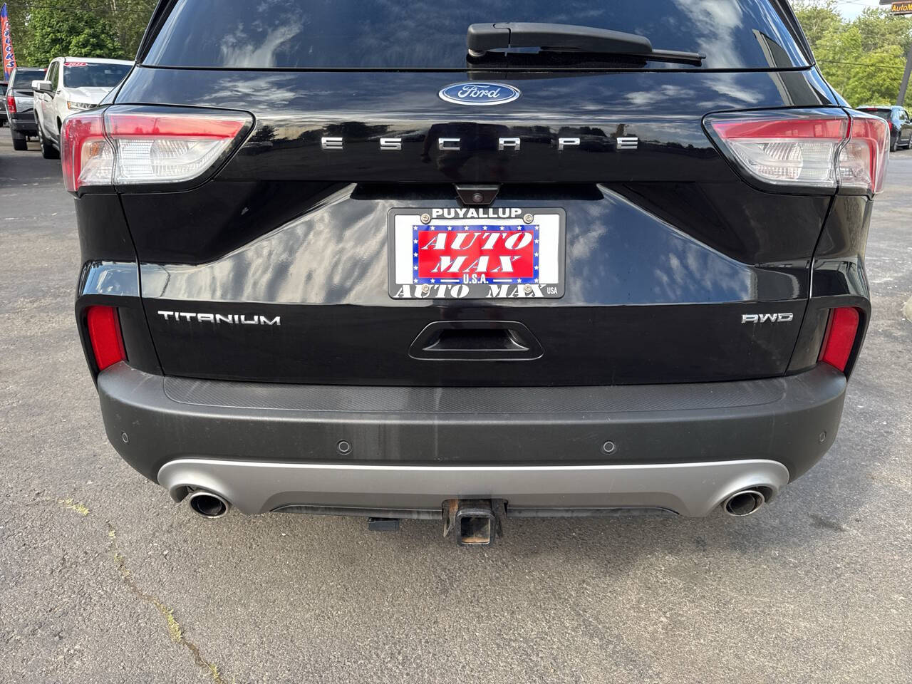 used 2021 Ford Escape car, priced at $24,299