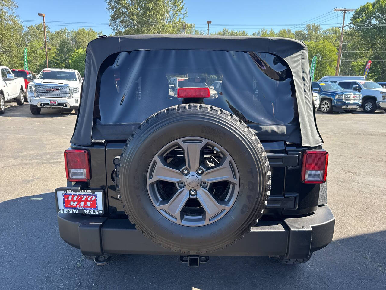 used 2018 Jeep Wrangler JK car, priced at $17,999