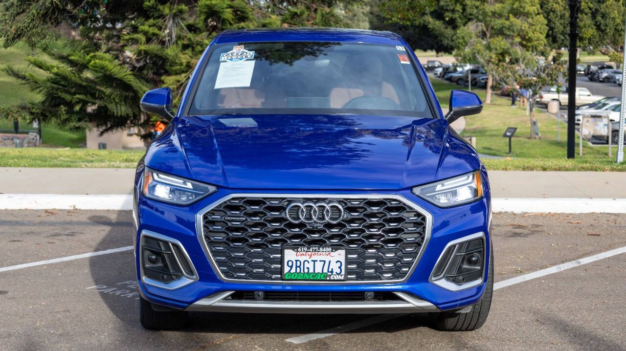 used 2022 Audi Q5 Sportback car, priced at $32,995