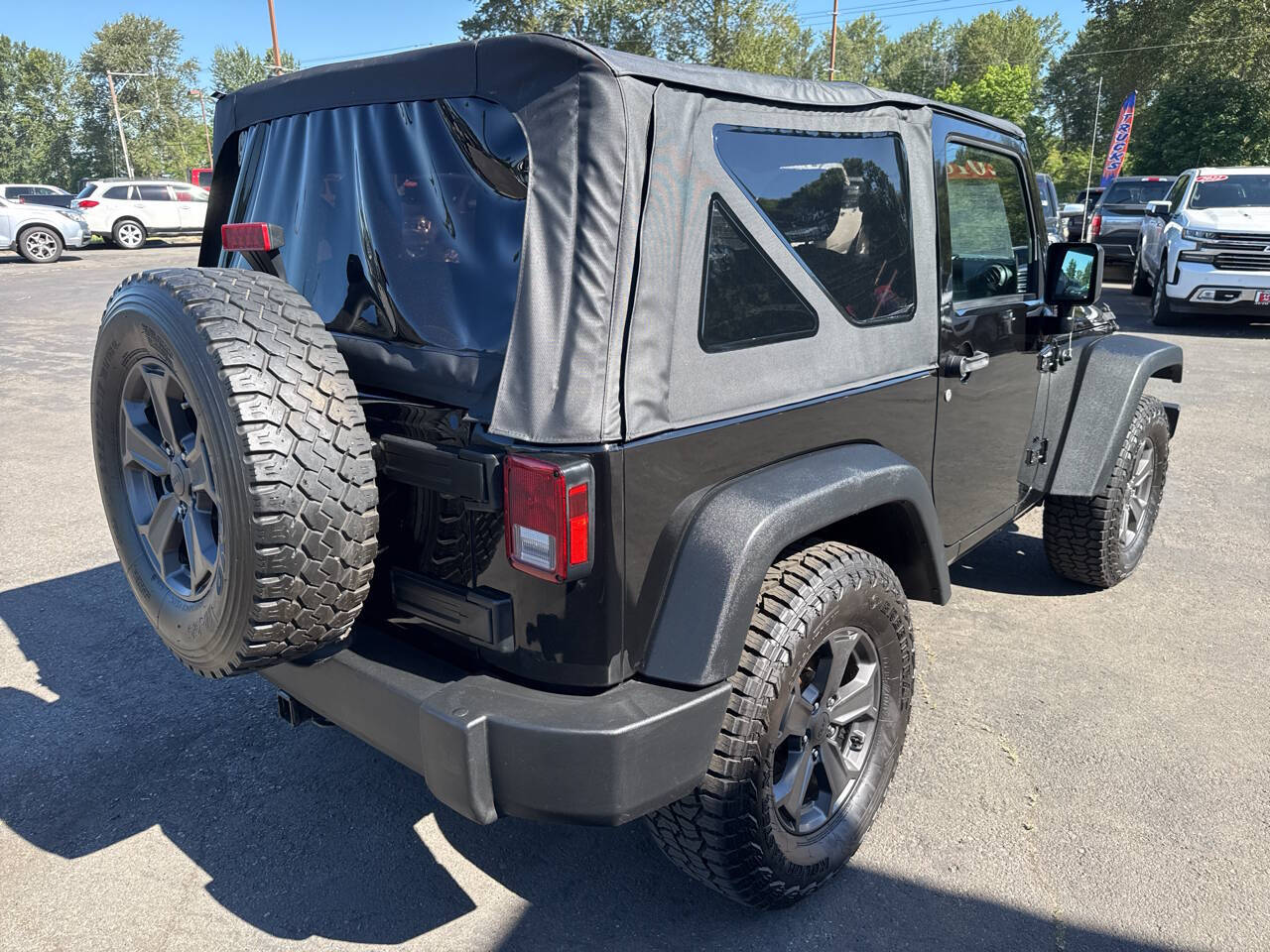 used 2018 Jeep Wrangler JK car, priced at $17,999